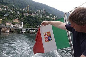 Italian ships travel freely on Lago Maggiore