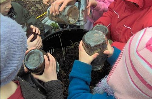 Backyard composting